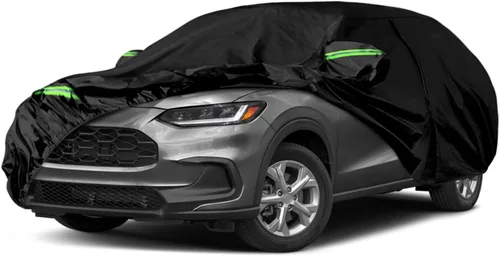 Miniatura 12 de Funda impermeable para auto Compatible con Honda Pilot 2002-2025, fundas para auto para todo tipo de clima 210T con interior de algodón