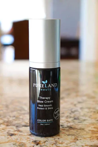Miniatura 6 de Pureland Beauty Therapy Blow Cream - Tratamiento de reparación capilar sin enjuague, mascarilla hidratante para cuero cabelludo sensible y cabello