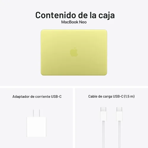 Miniatura 7 de Apple Laptop MacBook Neo 2026 de 13 pulgadas con chip A18 Pro: diseñada para inteligencia artificial y Apple Intelligence, pantalla de retina Rubor