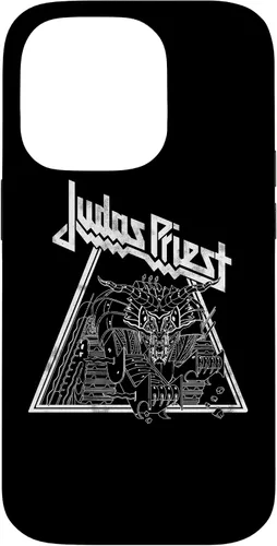 Miniatura 21 de iPhone 15 Judas Priest - Funda Wireframe Defenders