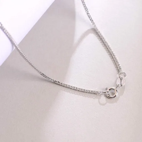 Miniatura 7 de iSTONE - Collar de plata de ley 925 con dije de lapislázuli para mujer, piedra preciosa natal con cadena de plata de 18 pulgadas