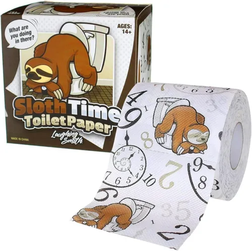 Miniatura 8 de Laughing Smith Divertido rollo de papel higiénico novedoso con formas lindas y divertidas impresas en cada hoja, papel higiénico divertido