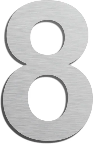 Miniatura 35 de Números de casa autoadhesivos – Números de puerta de acero inoxidable de 6 pulgadas para exteriores – Número de casa grande y moderno, número