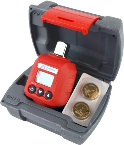 Miniatura 5 de ACDelco - Adaptadores de par digital de servicio pesado de 3/8 pulgadas y 1/2 pulgadas con zumbador y notificación de destello LED - Normas ISO 6789