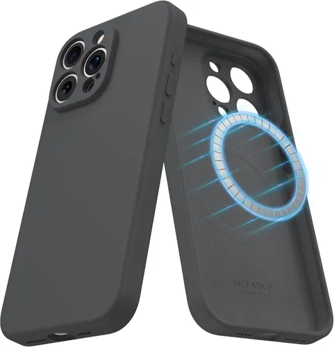 Miniatura 43 de Funda de silicona con soporte para iPhone 17 Pro [compatible con MagSafe] [Protección completa de la cámara] (6.3 pulgadas 2025), fundas de teléfono