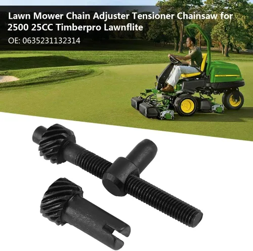 Miniatura 3 de Ajustador de motosierra Craftsman, tensor de cadena para cortadora de césped Chainsaw para 2500 25Cc Timberpro Lawnflite 0635231132314 Tensor