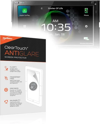 Miniatura 3 de BoxWave Protector de pantalla compatible con JVC KW-M865BW – ClearTouch Anti-Glare (2 unidades), antihuellas mate
