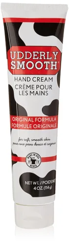 Miniatura 10 de Udderly Smooth Crema de manos, fórmula original para pieles ásperas y secas, hidratación rápida de 24 horas, 4 onzas (paquete de 6)