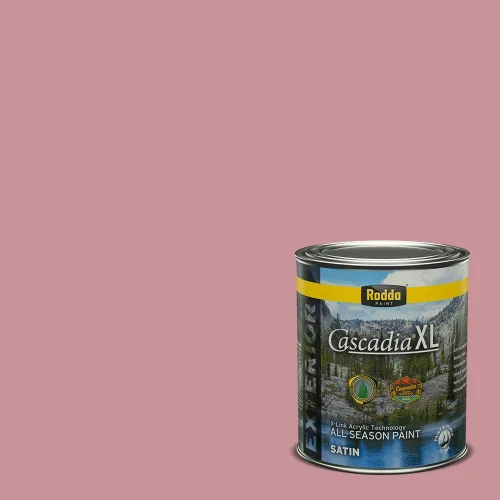 Miniatura 179 de Rodda Paint CASCADIA ZERO - Pintura satinada e imprimación para interiores en uno, 1 galón, Lady Flower Flor de señora