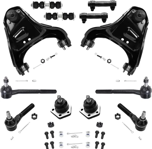 Miniatura 13 de Detroit Axle - Kit de suspensión delantera de 12 piezas para Mercury Grand Marquis Ford Crown Victoria Town Car 2003-2011, 2 brazos de control