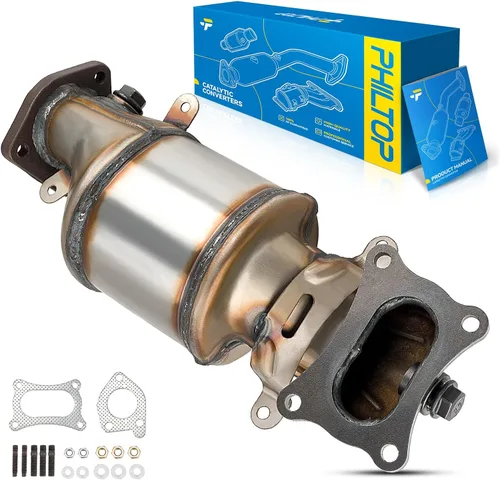 Miniatura 27 de PHILTOP Kit de convertidor catalítico de alto flujo apto para 2001-2005 Civic 1.7L DX/GX/HX/LX/LX Special Edition/Value Package (modelos execept EX)