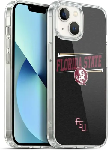 Miniatura 89 de Head Case Designs Funda de gel suave FSU Seminoles de la Universidad Estatal de Florida con licencia oficial compatible con Apple iPhone 13 Pro Max