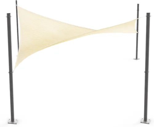 Miniatura 5 de E&K Sunrise - Abrazadera de anillo en D de 3 pulgadas de diámetro para toldo, accesorios de poste de vela, postes de soporte de toldo