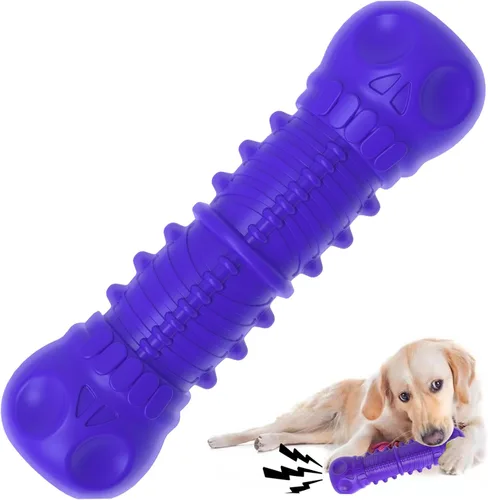 Miniatura 7 de ZIKATON Juguetes chirriantes para perros masticadores agresivos, juguetes duraderos para perros de raza grande y media, juguetes para perros