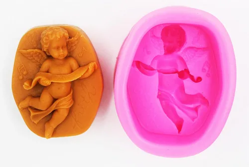 Miniatura 3 de Angel Mould S410 Art Silicone Soap Craft DIY - Moldes para velas hechas a mano