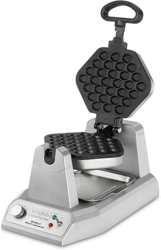 Miniatura 9 de Waring Commercial WMB400X - Mini waflera belga simple con rejillas de aluminio fundido 120V, 1200W enchufe de fase 5-15