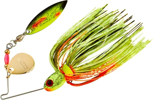 Miniatura 6 de Booyah Pond Magic Señuelo de pesca de róbalo con hoja giratoria para aguas pequeñas Alpine