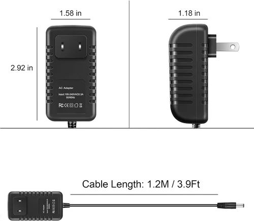 Miniatura 5 de Adaptador de 6 V CA/CC compatible con BestOffice TC-1350R-SS 13 galones 13 galones DZT13P 1350R TC-1350R TC1350R sin contacto sin contacto de acero