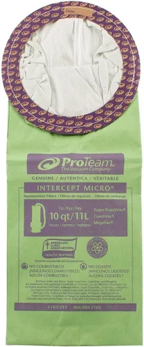 Miniatura 3 de Filtro de aspiradora ProTeam Intercept Micro, cuello abierto: 10