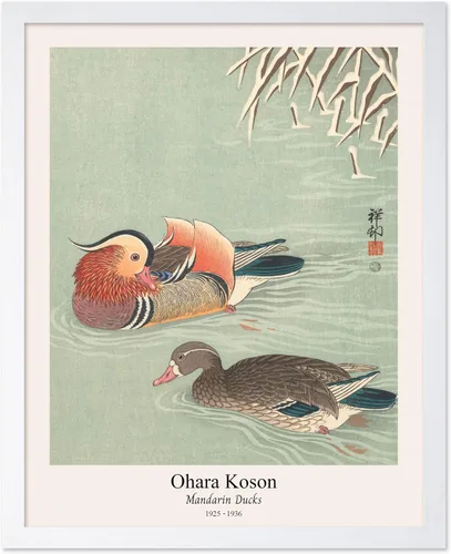 Miniatura 29 de Poster Master Vintage Ohara Koson Poster - Retro Blooming Lotus Flowers Print - Japanese Art - Flower Illustration - Aesthetic Design - Floral