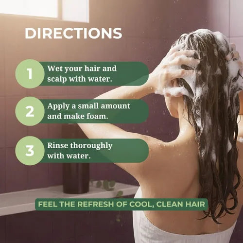 Miniatura 6 de Daeng Gi Meo Ri Tea Tree Cool Shampoo Cuidado del cuero cabelludo refrescante con árbol de té y aloe vera Refresca el cabello graso, hidrata