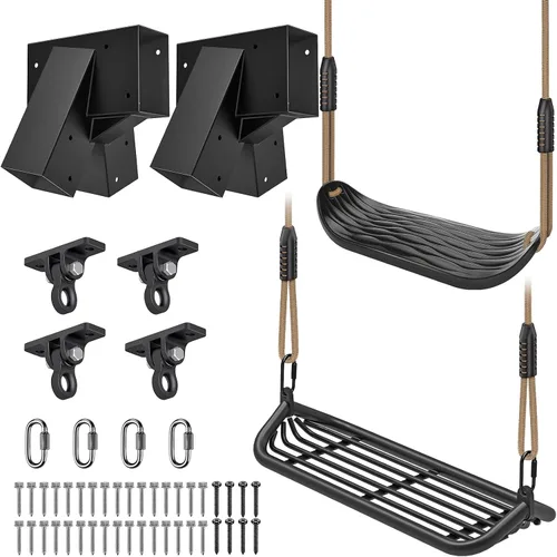 Miniatura 15 de Dolibest Perchas y soportes para bolsas pesadas, soporte de techo con mosquetón para entrenamiento de fuerza, yoga aéreo y bandas de resistencia