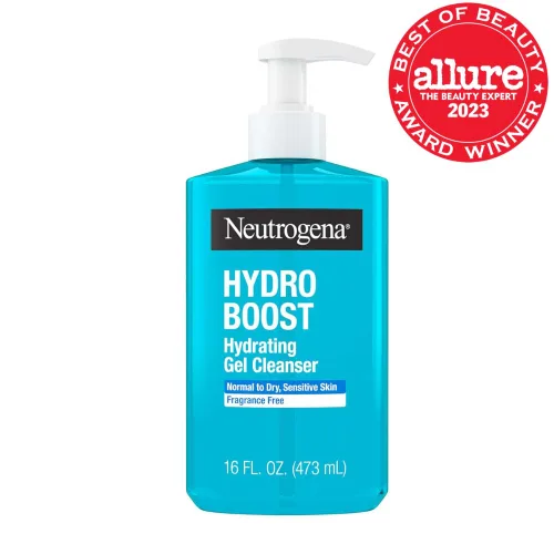 Miniatura 3 de Neutrogena Hydro Boost Limpiador Facial, Sin Fragancia, Limpiador Facial Hidratante con Ácido Hialurónico, Limpiador Facial Espumoso Diario