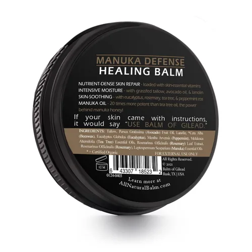 Miniatura 2 de BALM OF GILEAD Bálsamo de árbol de té, 2 onzas líquidas, crema para pies con árbol de té y aceite de manuka, humedad intensiva para picazón