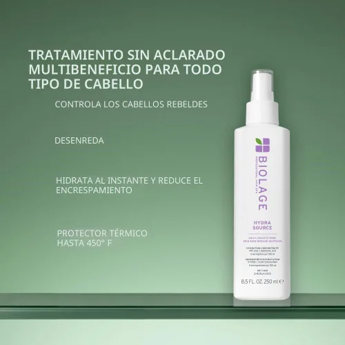 Miniatura 4 de Biolage Hydra Source Daily Leave-In Tonic - Moisturizes & Detangles, Blowout Primer, Heat Protectant & Detangler