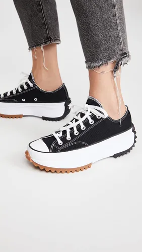 Miniatura 3 de Converse Zapatillas Run Star Hike Ox para mujer, negroblancogoma
