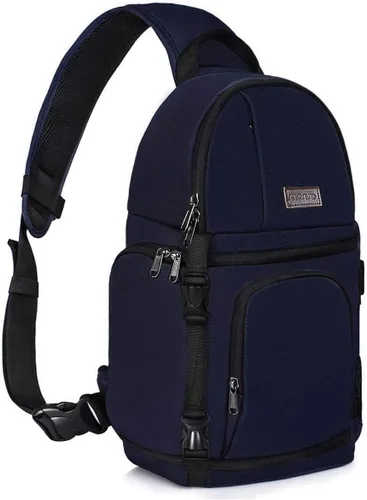 Miniatura 14 de MOSISO Bolsa para cámara DSLR/SLR/SLR/sin espejo, mochila para cámara fotográfica a prueba de golpes con soporte para trípode e inserciones Beige
