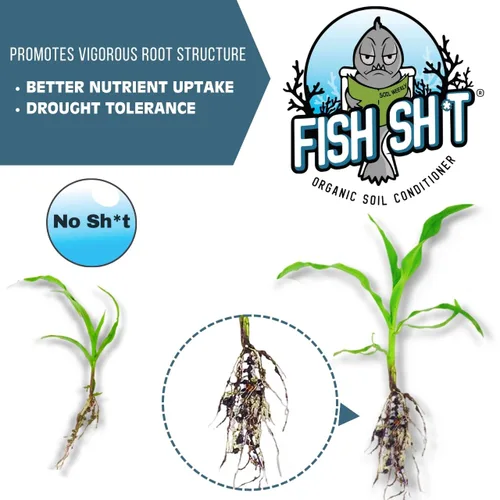 Miniatura 4 de Fish Head Farms - Acondicionador orgánico de suelo para mejorar el rendimiento y el sabor. Mejora la eficiencia de los fertilizantes. Útil tanto