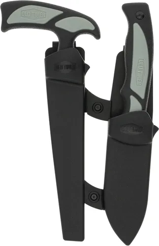 Miniatura 10 de Old Timer Trail Boss Cuchillo de filete de 5.25 pulgadas con hoja fija de acero inoxidable, construcción de espiga completa, mango ergonómico