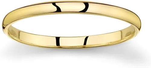 Miniatura 3 de Anillo de boda de 10 quilates oro amarillo blanco o rosa comodidad ligera y sencilla tamaño 2 mm