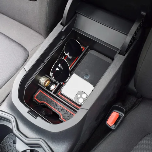 TACORBO Organizador de Consola Central Compatible con Toyota RAV4 2019 2021 2020 2022 2023 2024 2025 y 2021-2024 2025 RAV4 Prime Accesorios, Bandeja