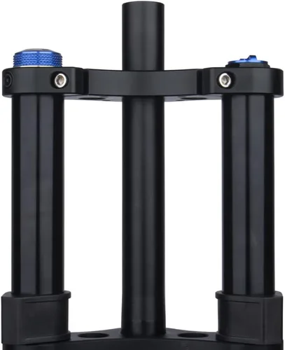 Miniatura 8 de BOLANY 27.5/29 pulgadas Horquilla de suspensión de bicicleta 1.339 in Puntos de 1-1/8 pulgadas Dirección recta/cónico Doble hombro a través del eje