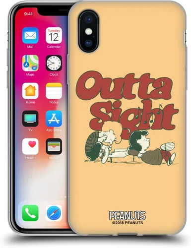 Miniatura 75 de Head Case Designs Funda de gel Woodstock 50th con licencia oficial de Peanuts Snoopy Guitar 1969 [protección de grado militar] compatible con Apple