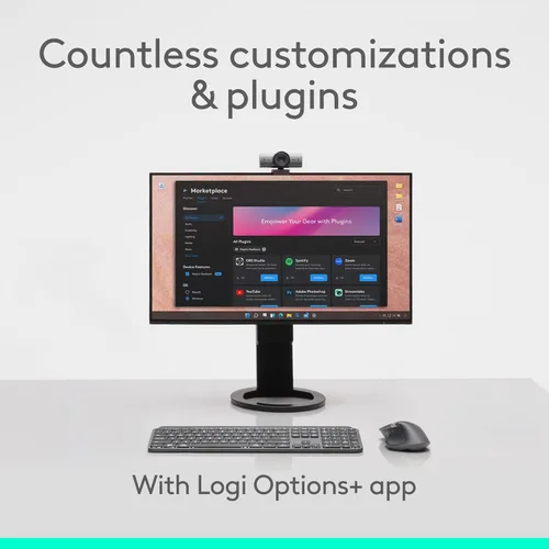 Miniatura 9 de Logitech MX Master 4, ratón inalámbrico ergonómico con retroalimentación háptica de rendimiento avanzado, desplazamiento ultrarrápido, carga USB-C