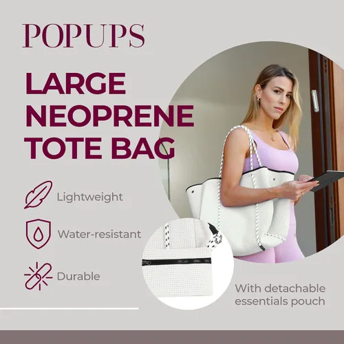 Miniatura 2 de POPUPS Bolsas grandes de neopreno - Bolsa de neopreno ligera y resistente al agua