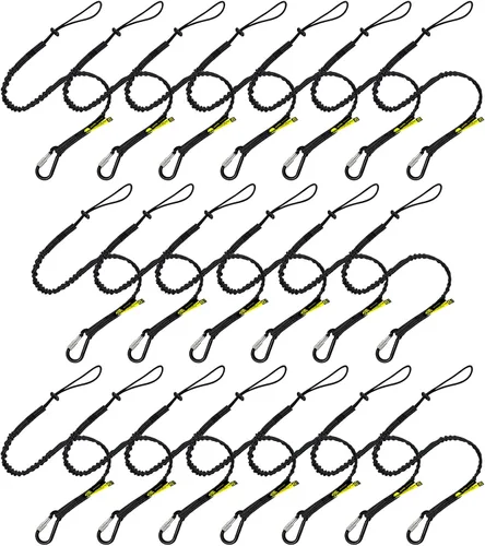 Miniatura 13 de BearTOOLS 0921S - Cordón para herramientas con conector único y extremo de bucle ajustable, longitud estándar, límite de peso máximo de 17.6