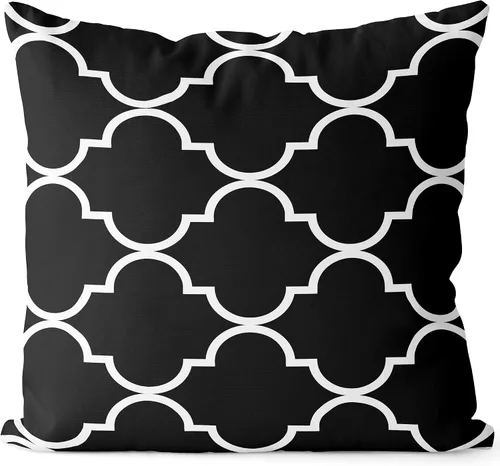 Miniatura 18 de BEDSUM Funda de almohada de microfibra, suave, decorativa, geométrica, abstracta, triangular, funda de cojín cuadrada para sofá, dormitorio, 18 x 18