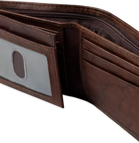 Miniatura 45 de Dockers Mens piel Capacidad extra Slimfold Bifold Wallet