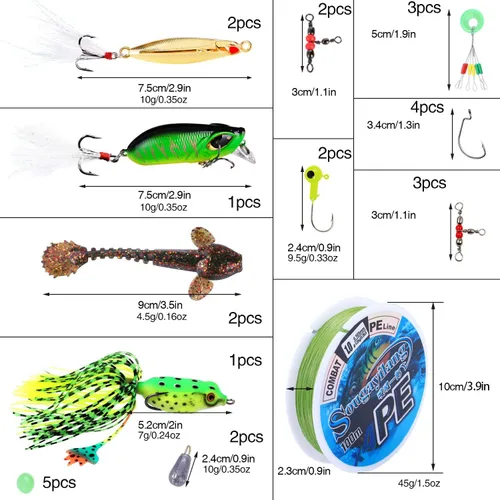Miniatura 3 de Sougayilang Juego de caña de pescar y carrete de fibra de carbono telescópica caña de pescar 12+1BB carrete giratorio con estuche de transporte