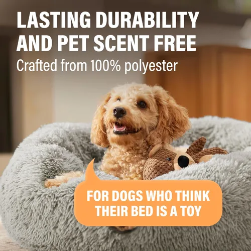 Miniatura 8 de Active Pets cama para perro, relajante, para perros pequeños, medianos y grandes, cama antiansiedad, suave y mullida para perros y gatos, cómoda