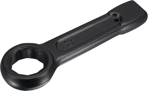 Miniatura 21 de uxcell Llave tipo anillo de extremo de caja de 0.866 in, herramienta de mano de llave de cabeza única de acero de alta resistencia