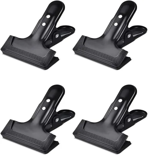 Miniatura 8 de Abrazaderas de resorte para telón de fondo, paquete de 2 clips resistentes de 4 pulgadas Soportes de fondo de fotografía, carpintería, proyectos
