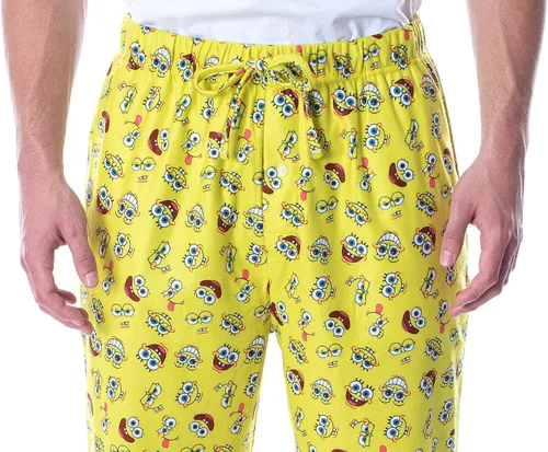 Miniatura 3 de Nickelodeon SpongeBob SquarePants Face Expressions - Pantalones de pijama para hombre