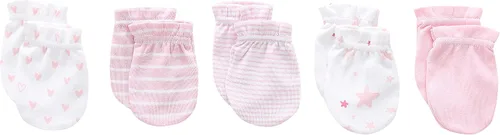 Miniatura 3 de Kiddiezoom Conjunto de gorro y manoplas para bebé recién nacido