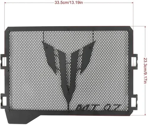 Miniatura 6 de Radiators Guard for YA&MAHA FZ07 MT 07 XSR700 2014-2021 MT-07 FZ-07 MT07 Tracer 700 GT Stainless Steel Motorcycle Radiator Grille Guard Protector