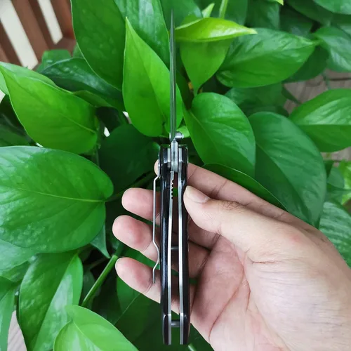 Miniatura 5 de ALBATROSS Día del Padre, Día de la Madre y regalo de vacaciones para hombres y mujeres, cuchillo plegable de bolsillo de acero de Damasco